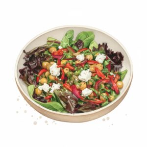 Chorizo Chickpea 辣肉腸鷹嘴豆沙律