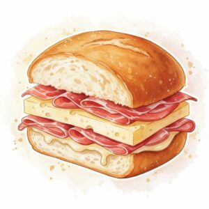 Ham & Cheese Sandwich 西班牙芝士火腿三文治