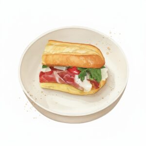 Ham Cheese Sandwich [1/2] 芝士火腿三文治 [半份]