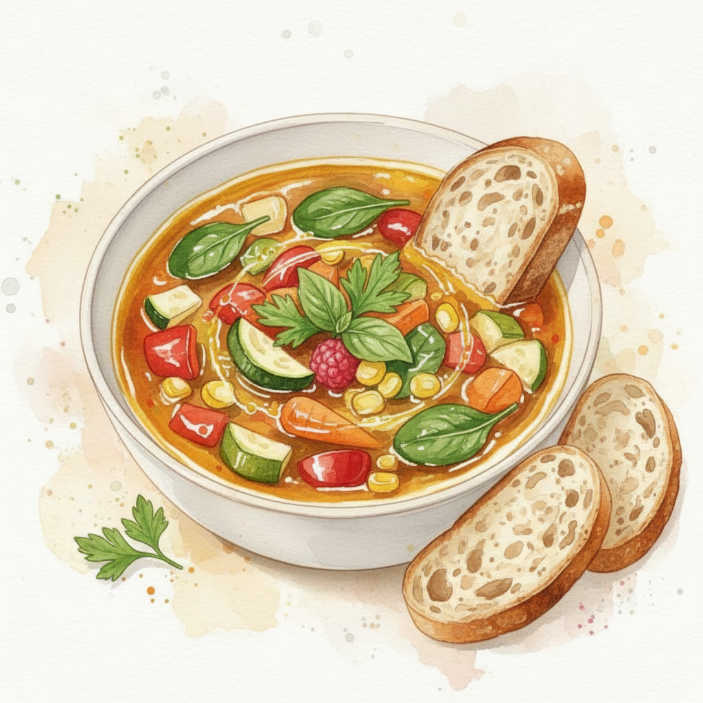 Vegetable Soup 新鮮蔬菜湯