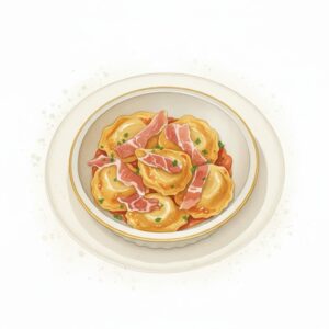 Ham WonVioli [6pcs] 西班牙火腿雲吞 [6粒]