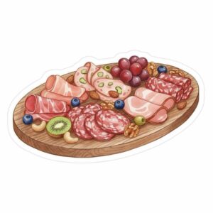 Cold Cuts Platter Assorted Cold Cuts with Nuts & Seasonal Fruits (S) 西班牙凍肉拼盤 凍肉・果仁・水果